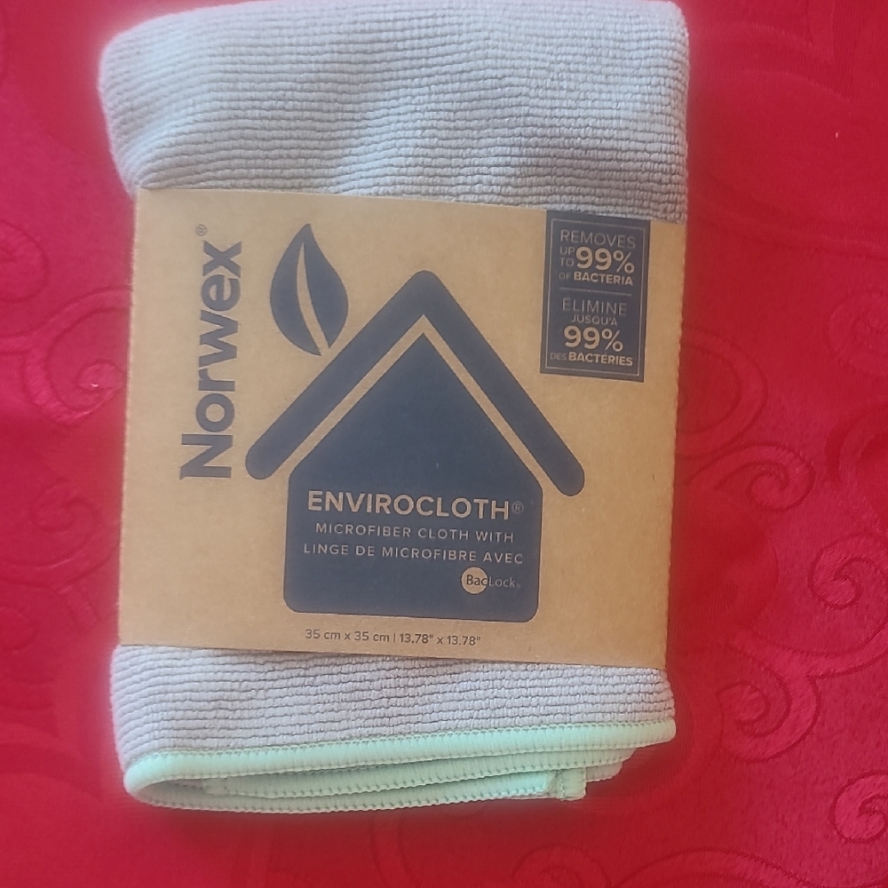 Norwex Microfiber EnviroCloth in Light Gray